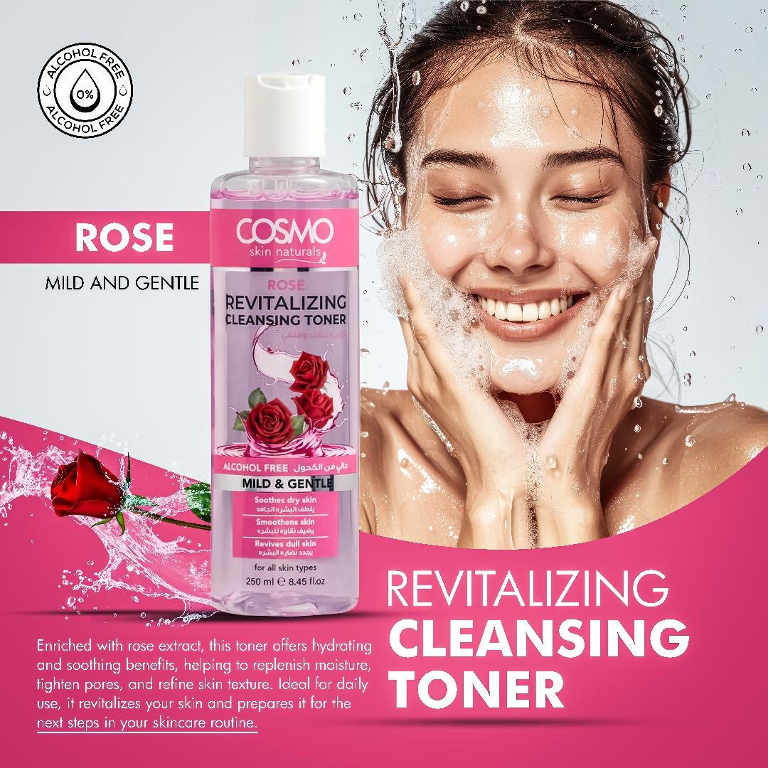 Rose Revitalizing Cleansing Toner